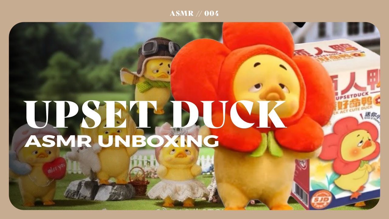 Unboxing with me! UPSET DUCK V.02
