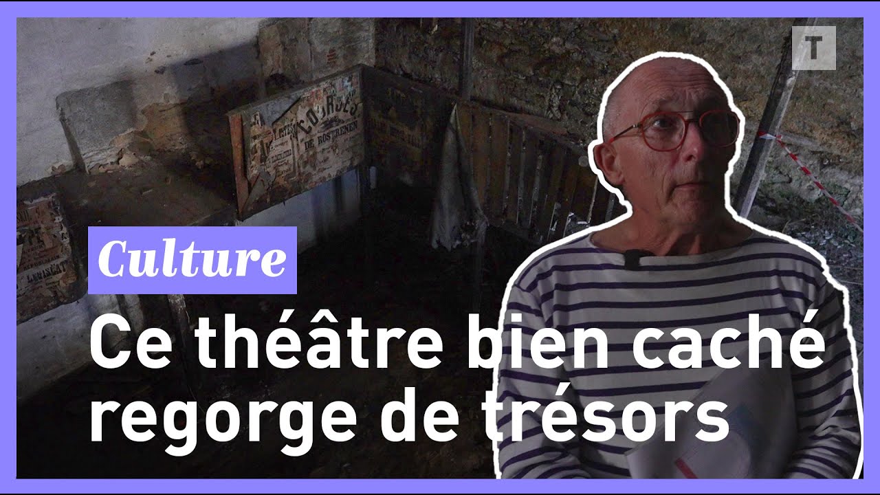 Découvrez ce théâtre breton abandonné depuis 1888