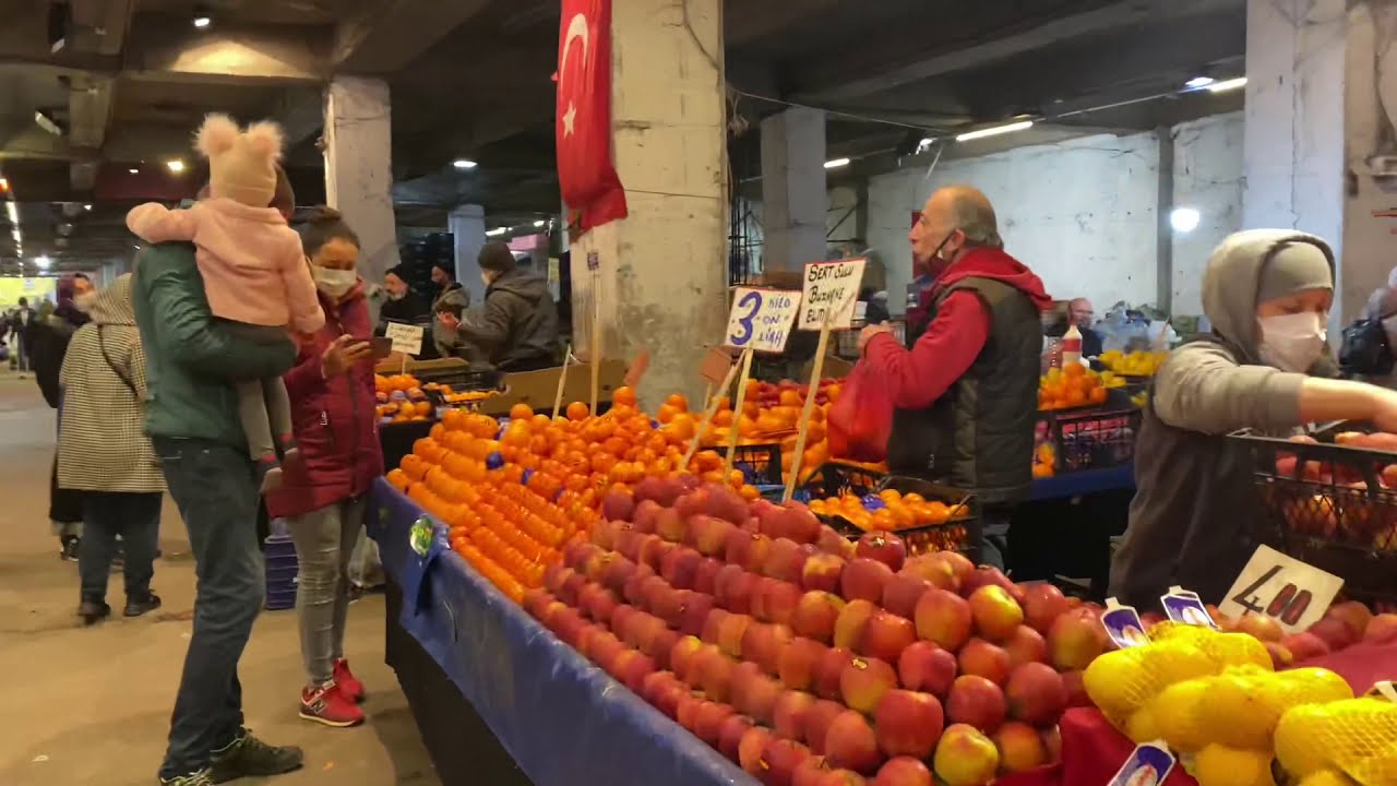 Zonguldak pazarında Alışveriş yapmak