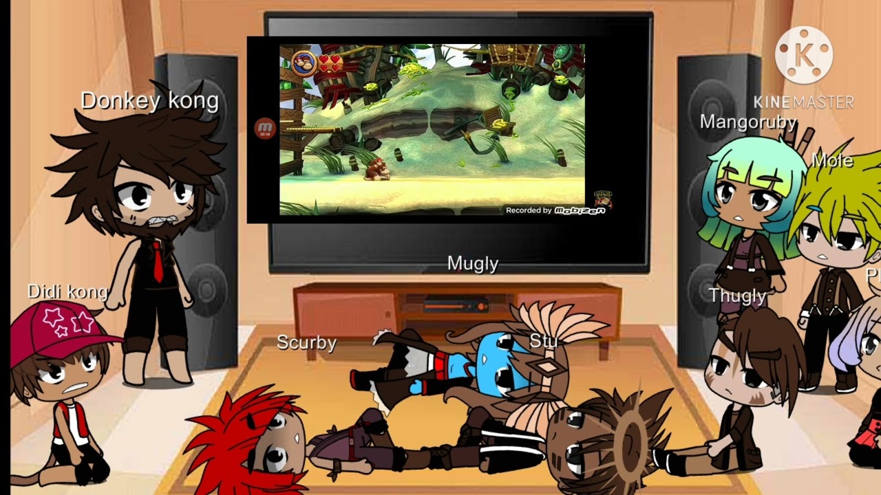 donkey kong reacts to returns bosses part 1