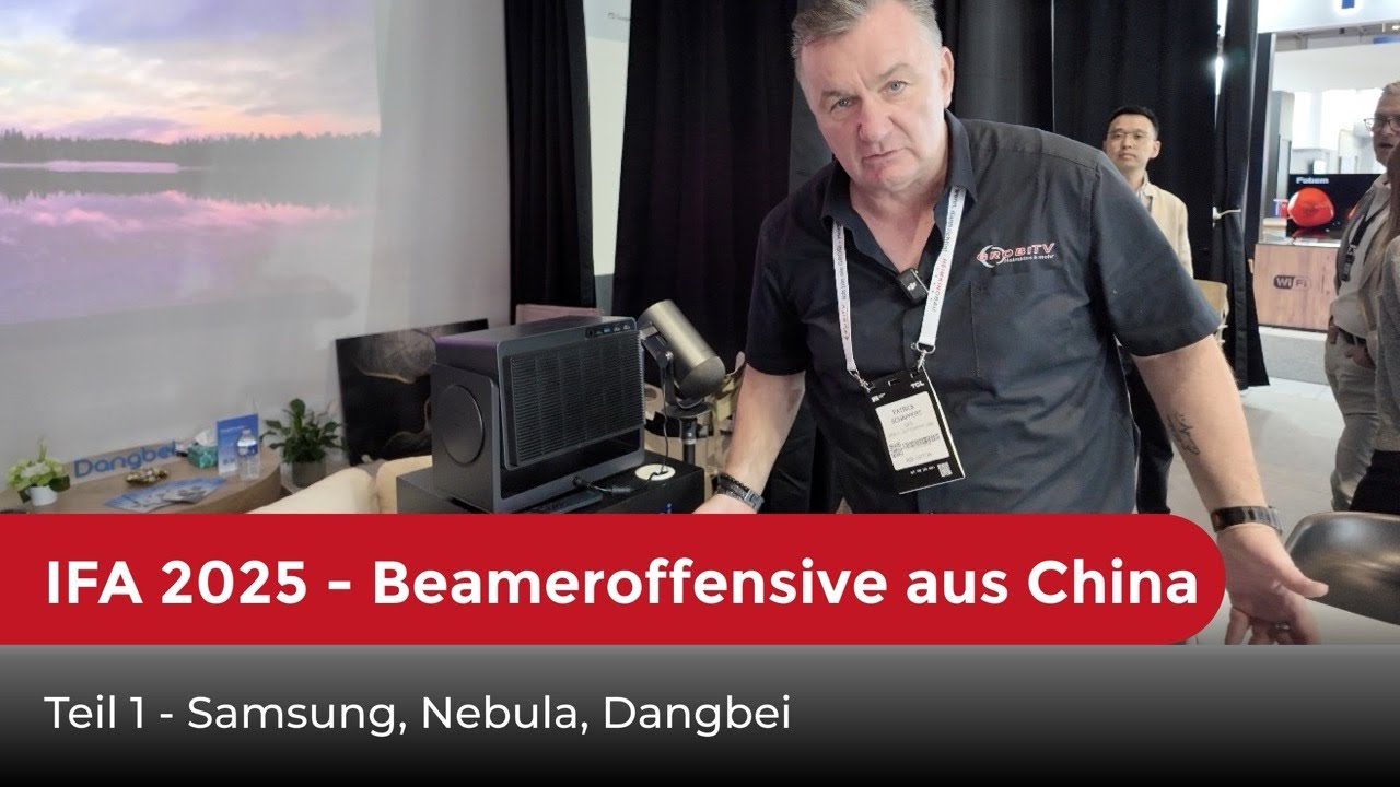 IFA 2025 Teil 1: MicroLED, mobile Beamer & China-Offensive – wir zeigen die neuen Projektoren Trends
