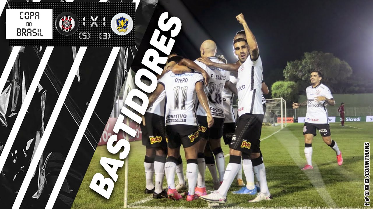 BASTIDORES de CORINTHIANS 1(5) x (3)1 RETRÔ - Copa do Brasil 2021