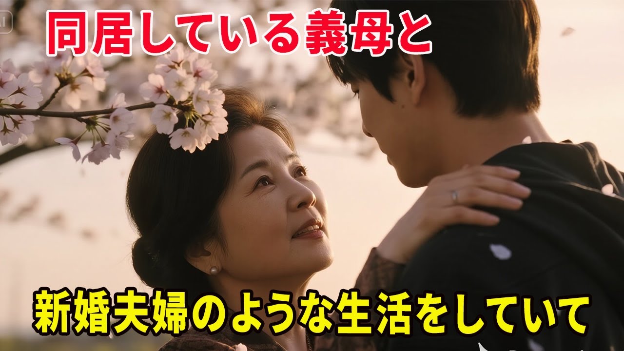 同居している義母と、新婚夫婦のような生活をしていて…