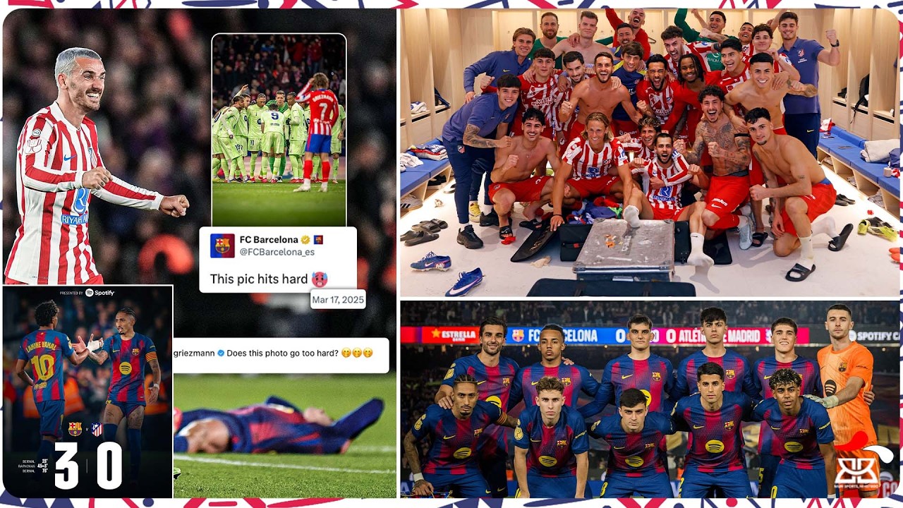 BARCA YIBUTSE IBITEREKO YASHESHE | IGITEGO KITAVUZWEHO RUMWE🔥| ATLÉTICO MADRID YAKOMEJE HAMANA