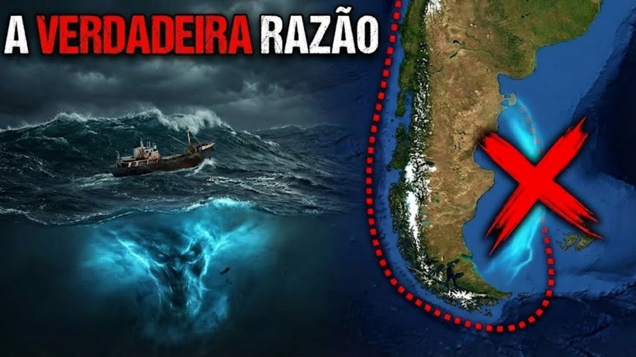 Existe uma rota sob a América do Sul… mas os navios evitam. O verdadeiro motivo é assustador