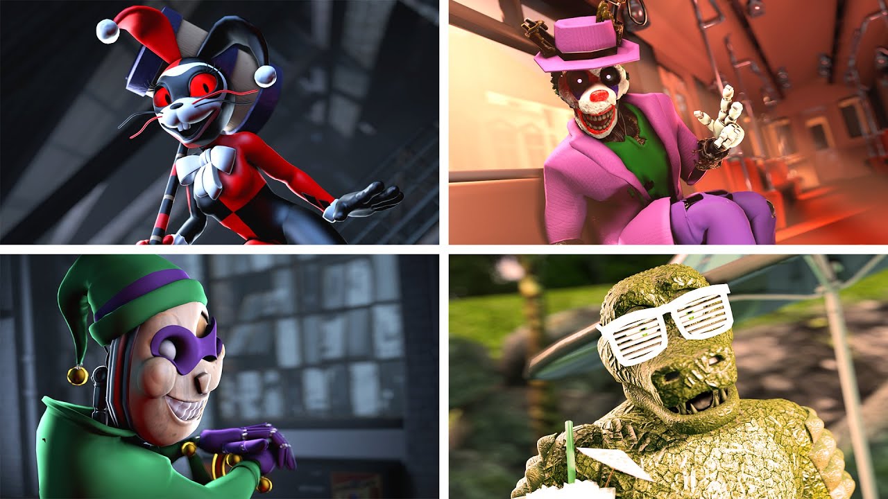 Every FNAF Security Breach Villains Animatronic in a Nutshell