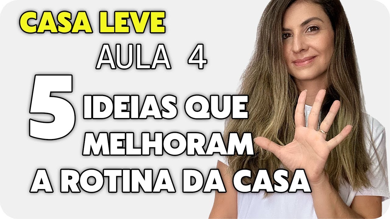 🔵 5 IDEIAS SIMPLES QUE MELHORAM MUITO A ROTINA DA CASA