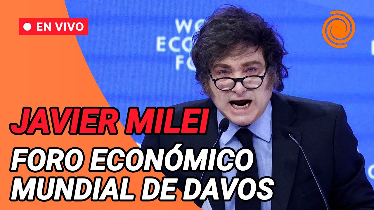 EN VIVO | MILEI EN DAVOS | El presidente expone en el Foro Económico Mundial