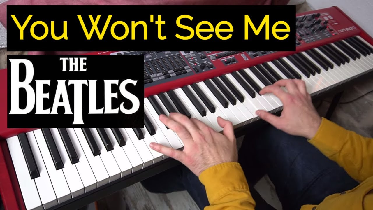 The Beatles - You Won't See Me | Piano cover by Evgeny Alexeev