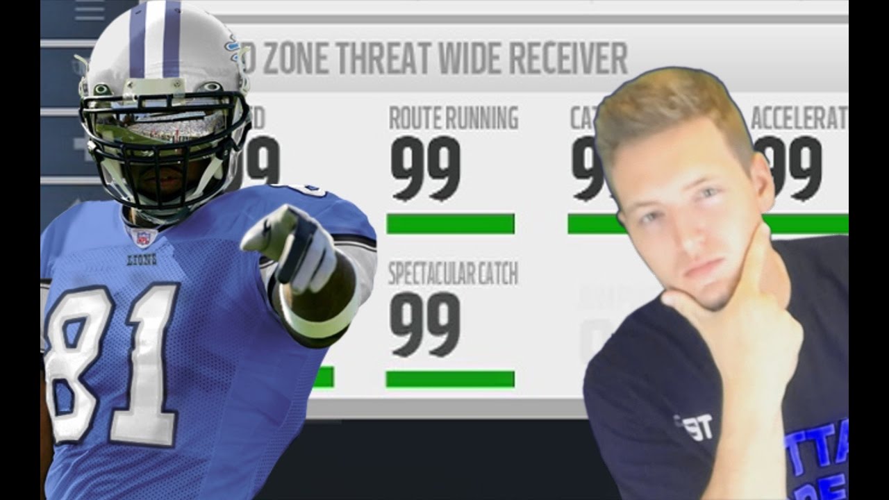 How Much Does a 99 OVERALL WIDE RECEIVER UNIT Improve A Team? MADDEN 17