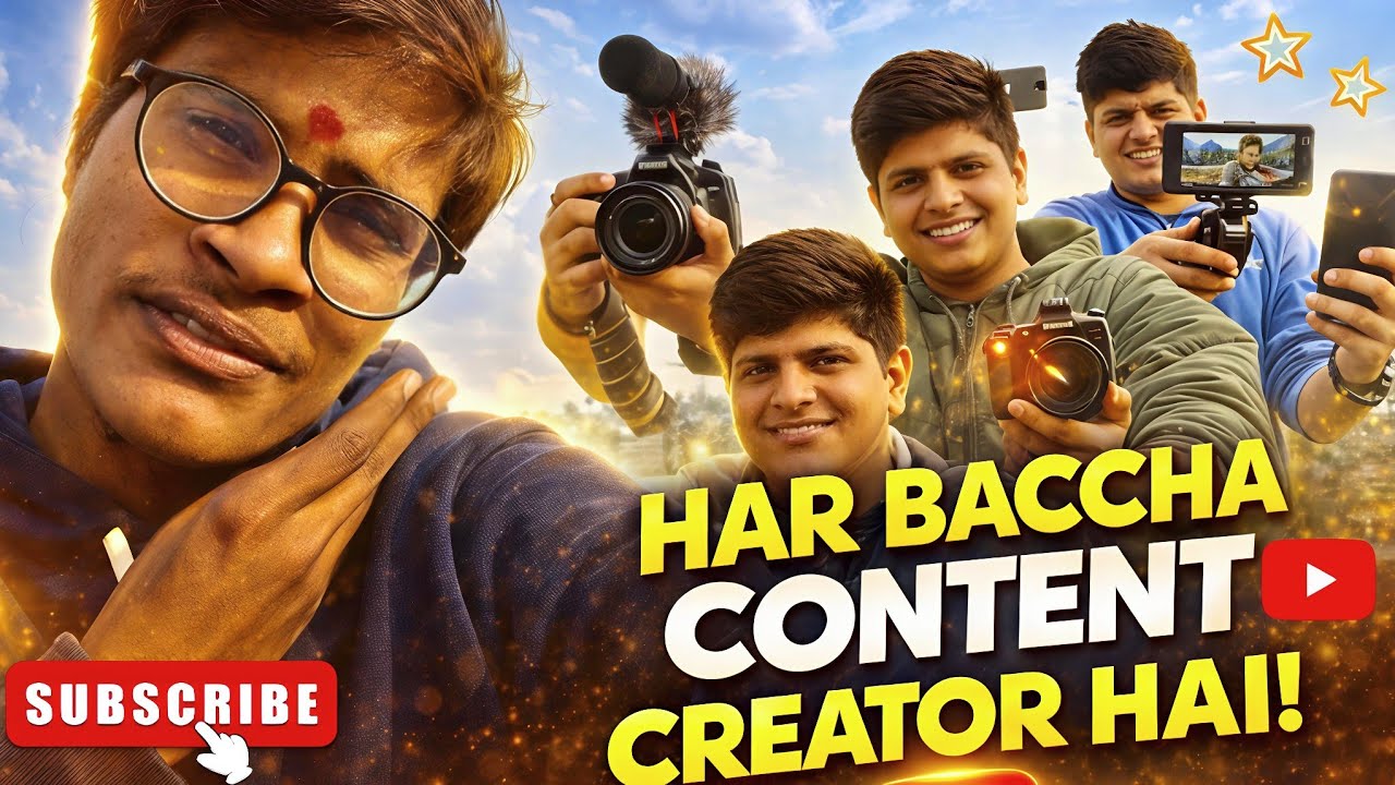 Har baccha content creator hai Yaha 