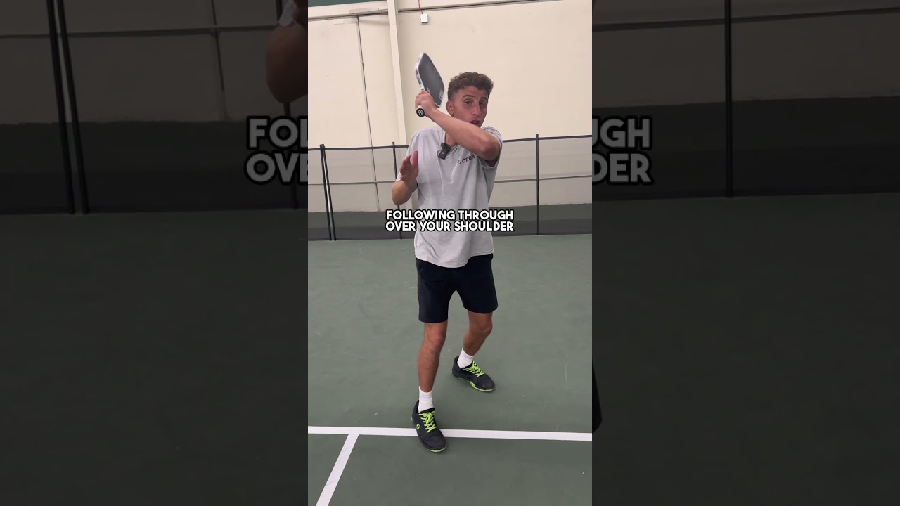 Три ошибки при ударе форхендом в пиклболе! #pickleball #pickleballtips