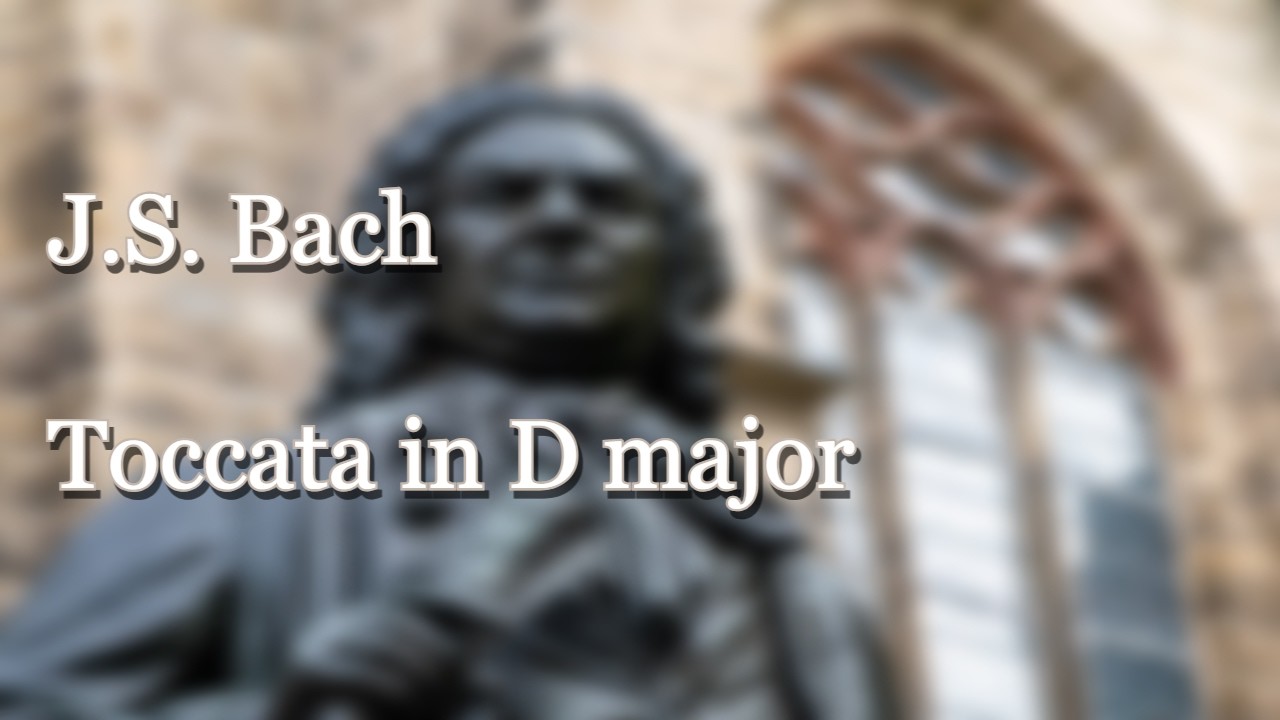 Kousakis plays J.S. Bach, Toccata in D major