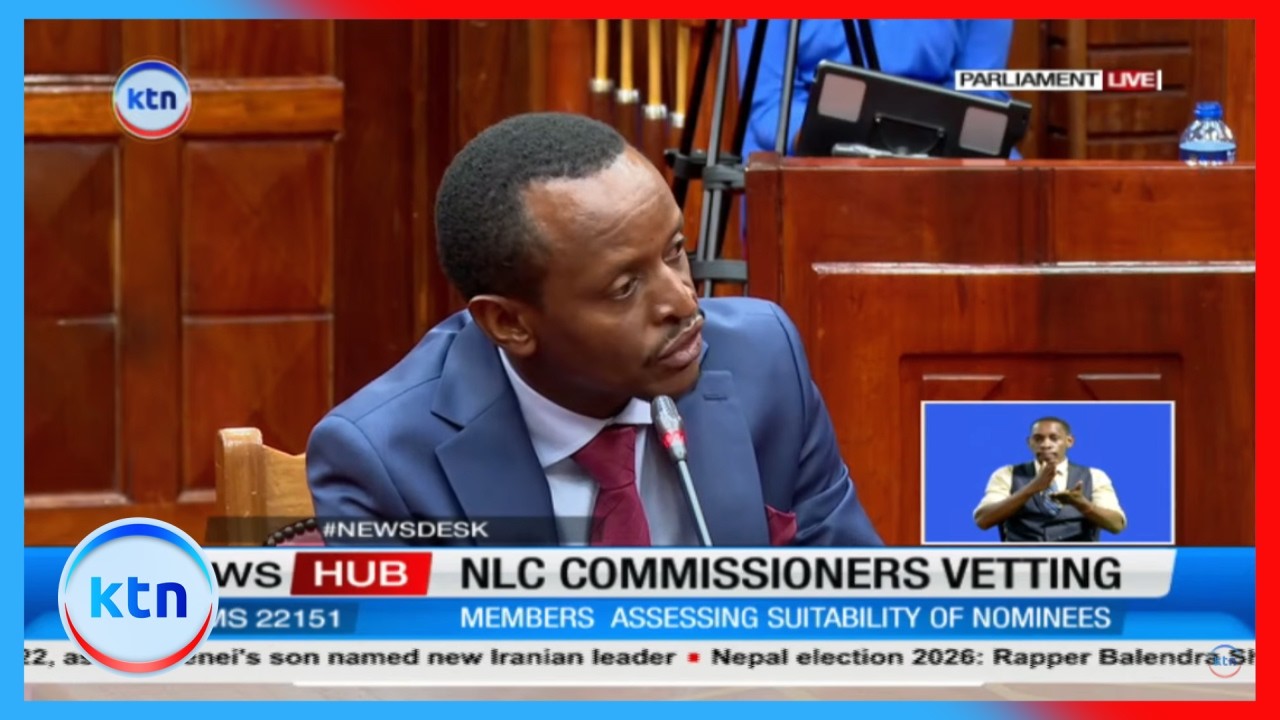 MPs begin vetting nominees for National Lands Commission chairperson position