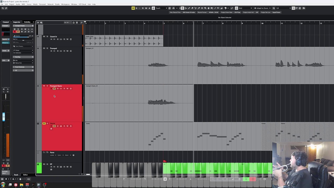 Writing Trumpet Jazz In Cubase