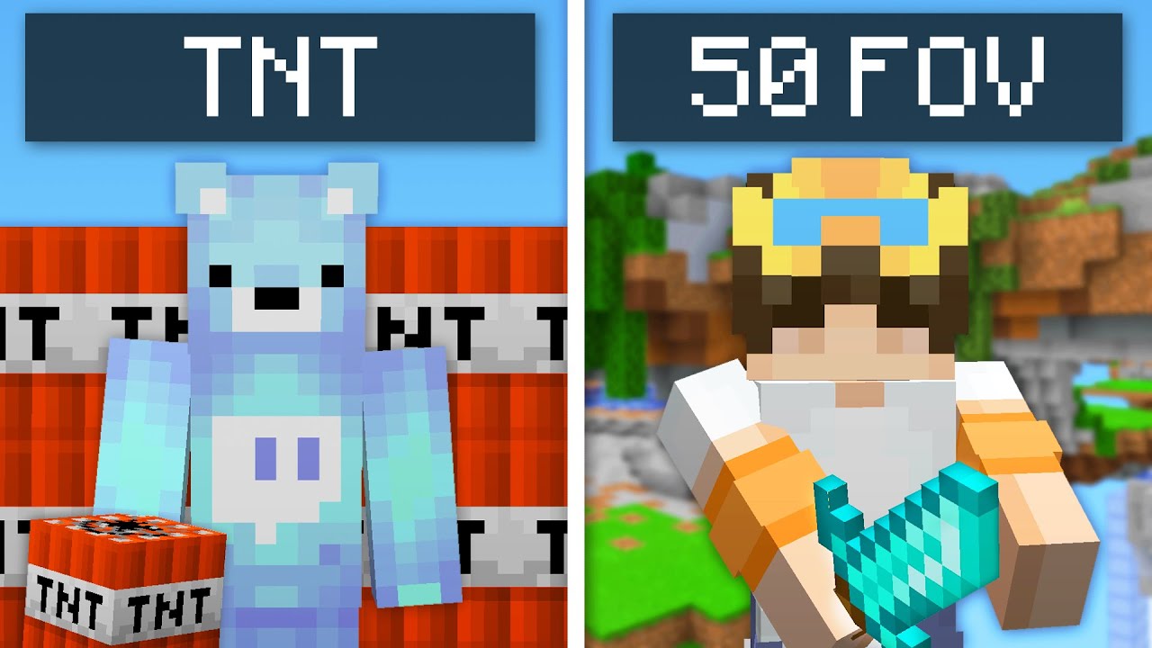 Using YouTubers Settings in Bedwars