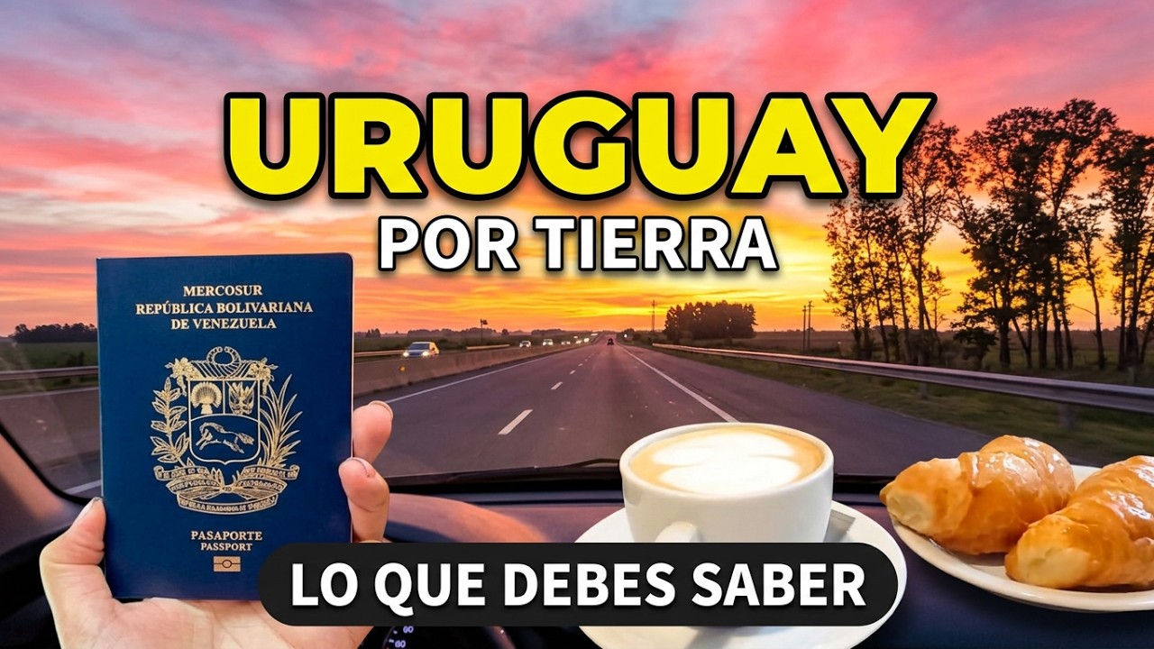 De Buenos Aires a Montevideo en Coche Te muestro el CAMINO y que DEBES saber, Mi Viaje a Uruguay #1