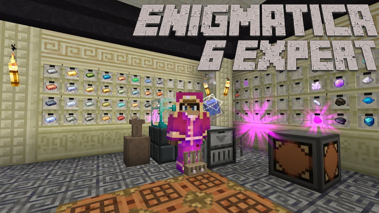 Drawer Controllers At Last: Enigmatica 6 Expert Minecraft 1.16.5 LP EP #17