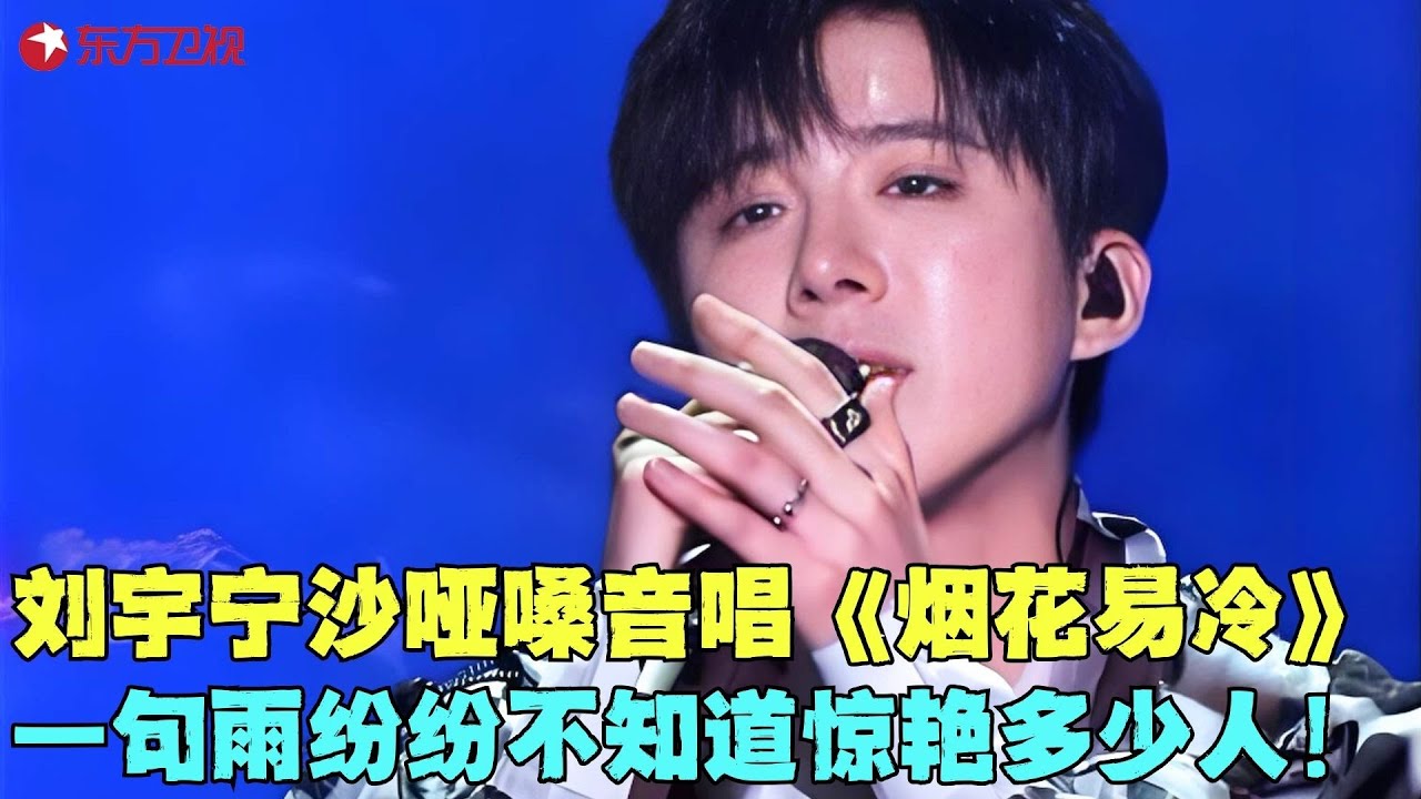 刘宇宁小鬼翻唱《烟花易冷》，这版本简直燃爆了，一句雨纷纷不知道惊艳了多少人！#刘宇宁 #王琳凯 #我们的歌6 clip