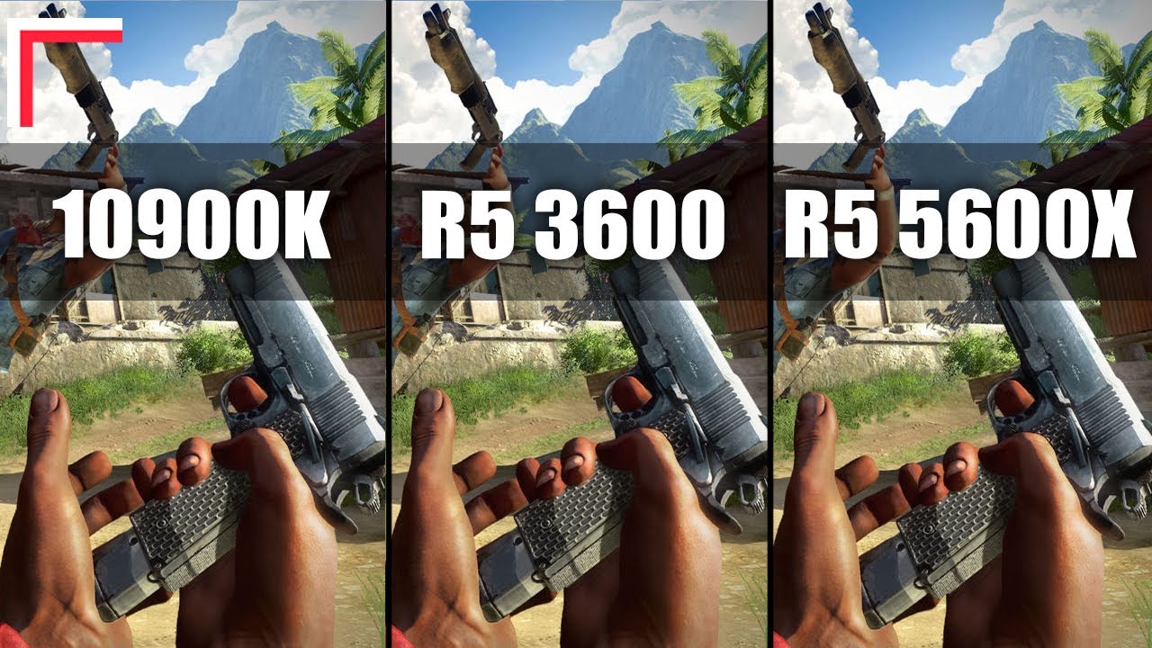 Intel i9-10900K vs AMD Ryzen 5 3600 vs AMD Ryzen 5 5600X &mdash; Test in 10 Games! [1080p, 1440p, 4K]