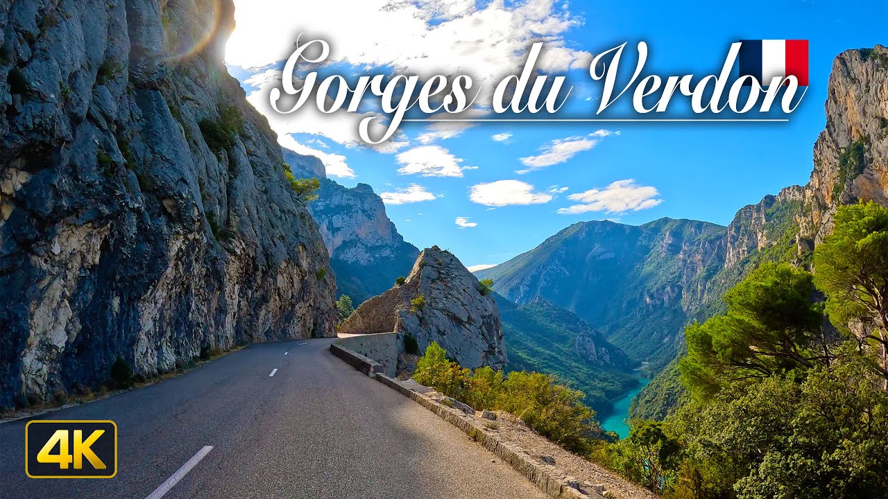 Breathtaking Scenic Drive along the Gorges du Verdon in Southern France 🇫🇷