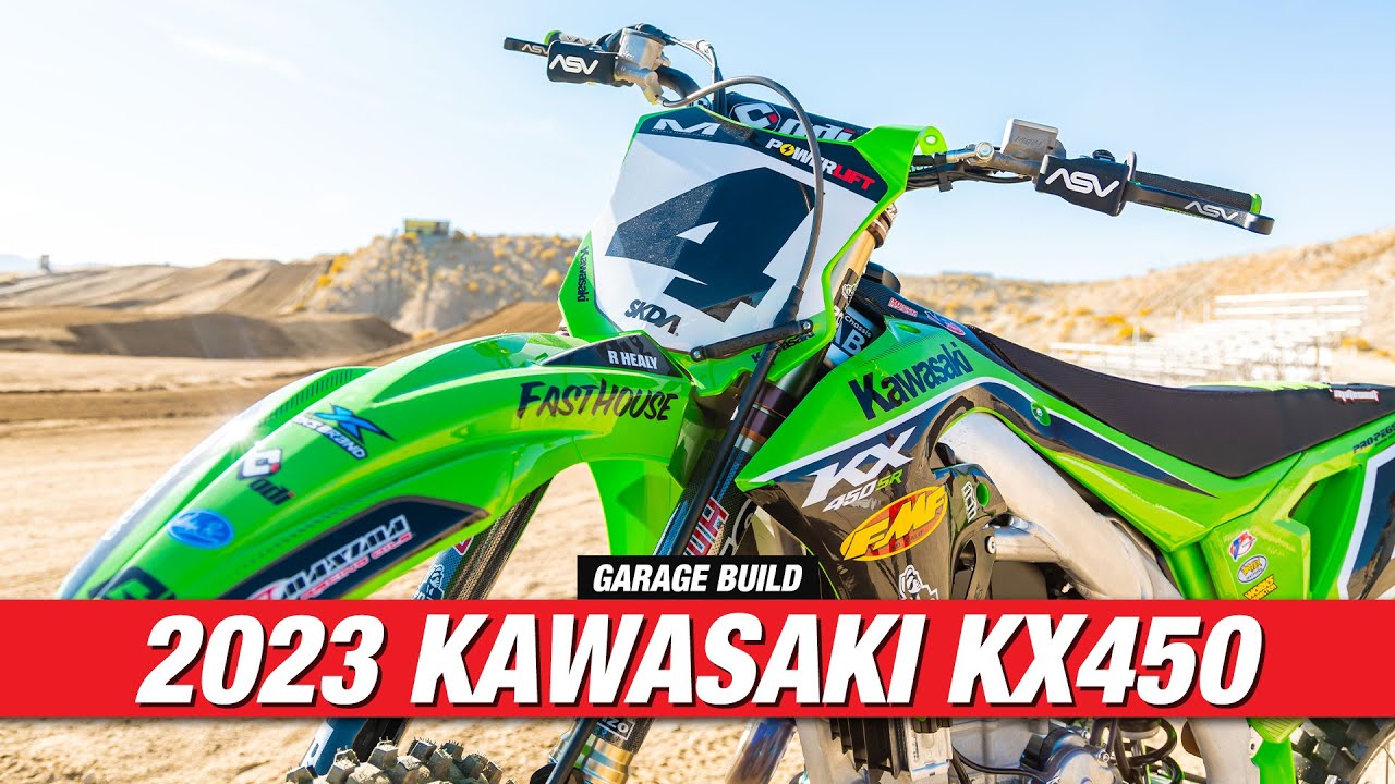 Собери свой собственный Kawasaki KX450SR | Racer X Garage Build
