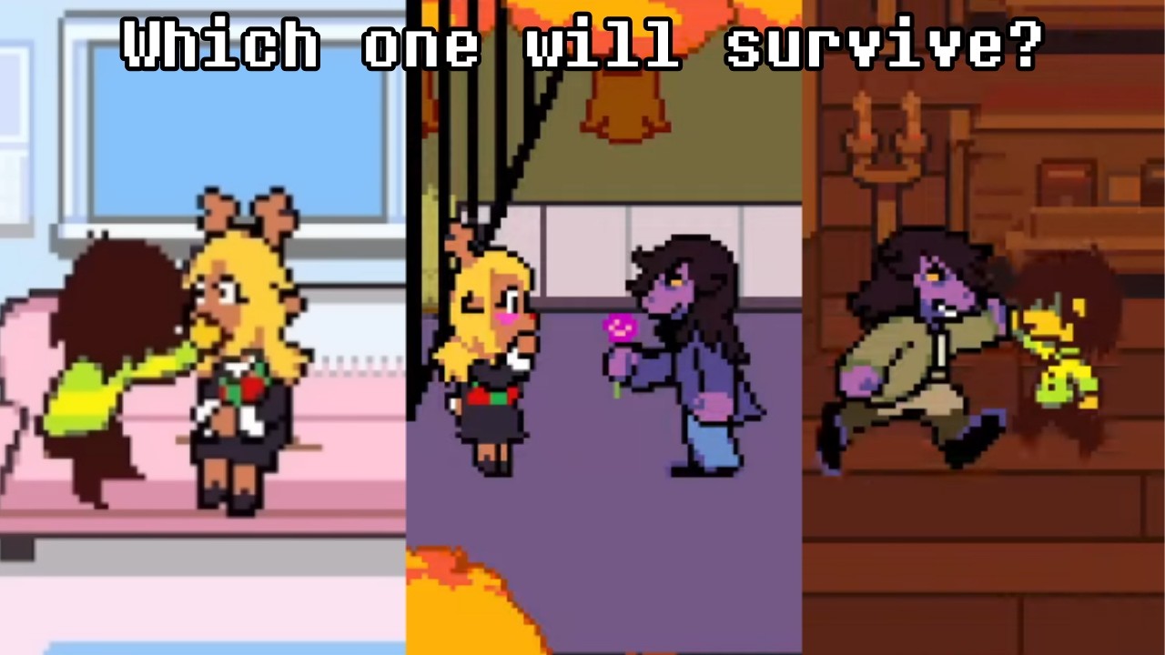 SUSELLE VS KRUSIE VS KRISELLE | Анализ Deltarune