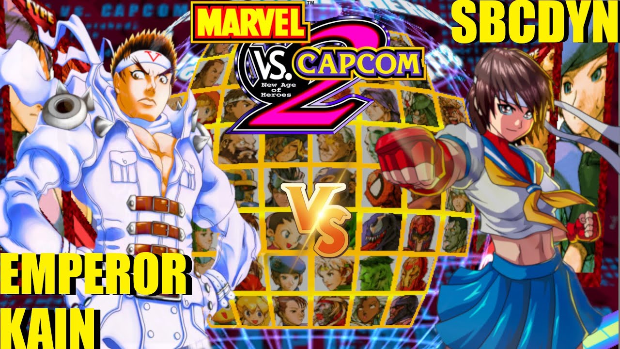 MvC2 Mvci Umvc3 EMPEROR KAIN vs SBCDYN pt 2
