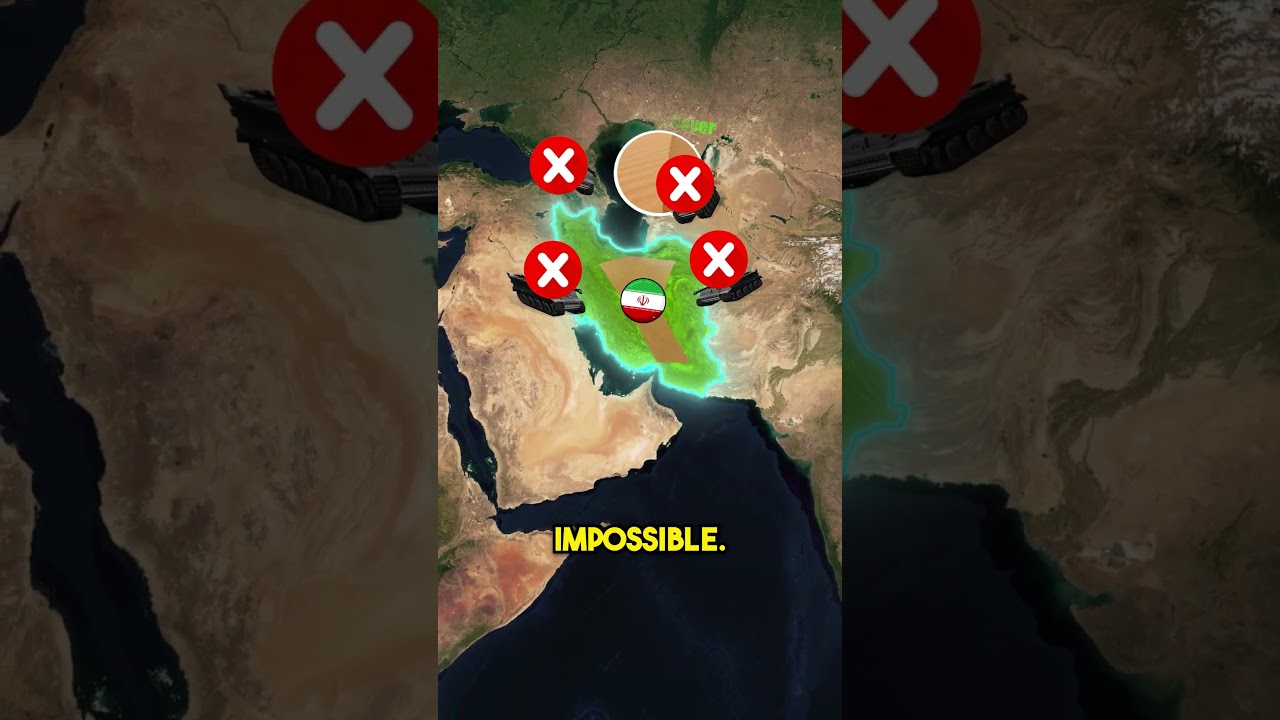 How Iran&rsquo;s Harsh Terrain and Strategic Location Make It Invincible