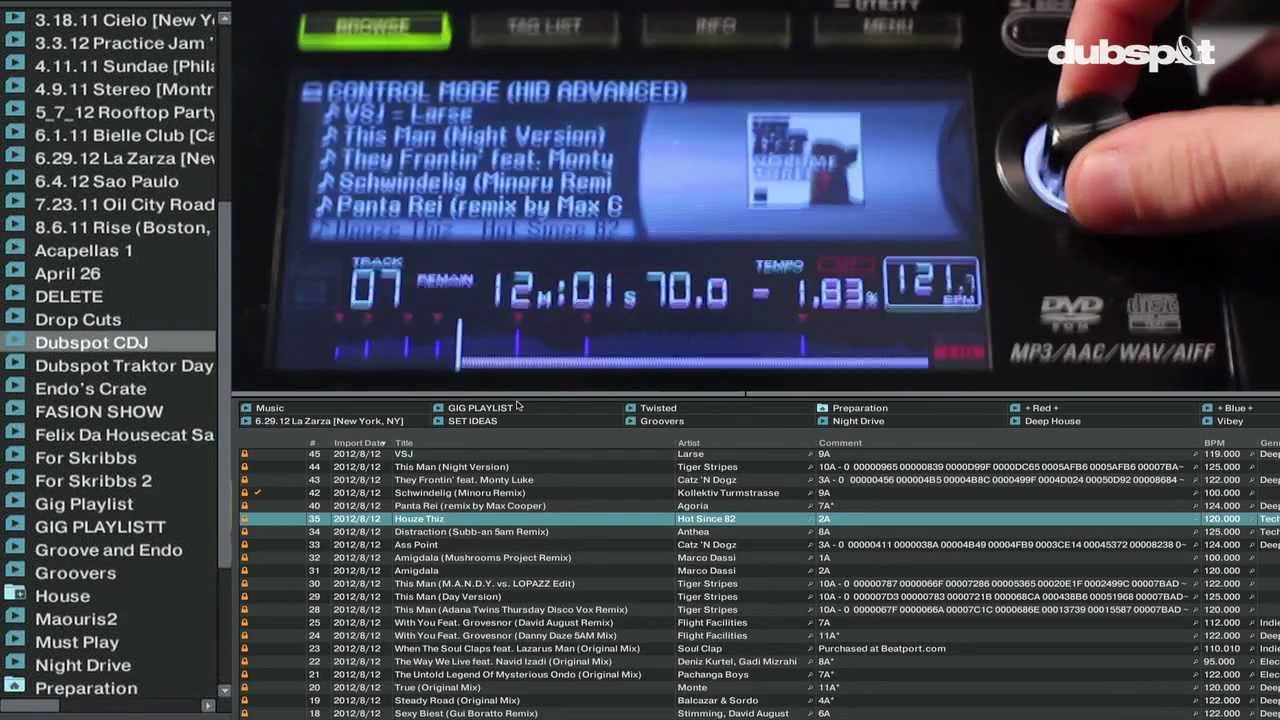 Управление Traktor с Pioneer CDJ 2000s Pt 2 - Видеоурок Dubspot с DJ Endo