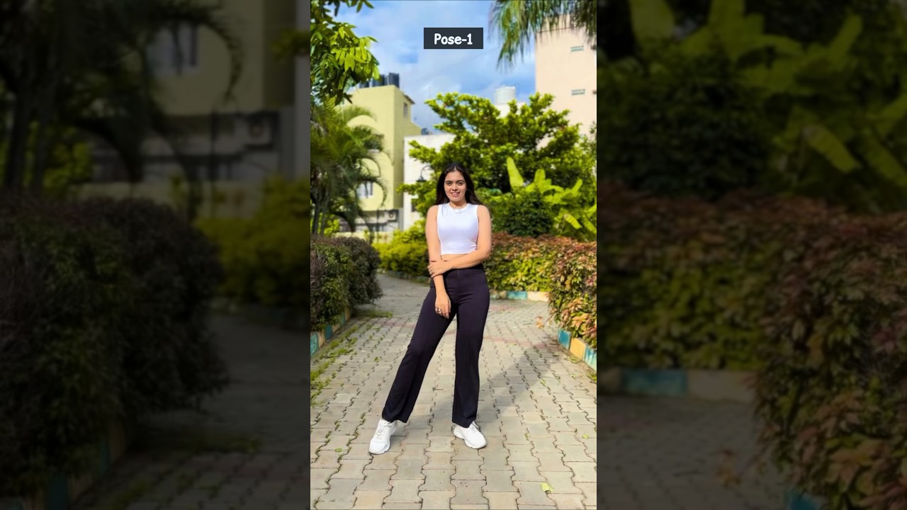 Standing Poses For Girls | ​⁠@santoshi_megharaj | #poseideas #musttry #shorts