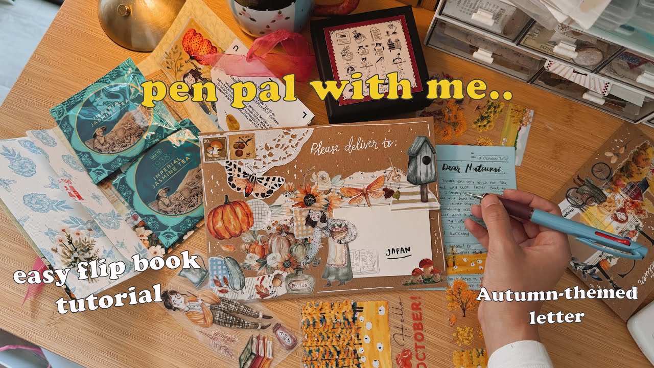📮 друг по переписке со мной 🍂 Осенняя почта — руководство и как я переписываюсь с друзьями по пер...