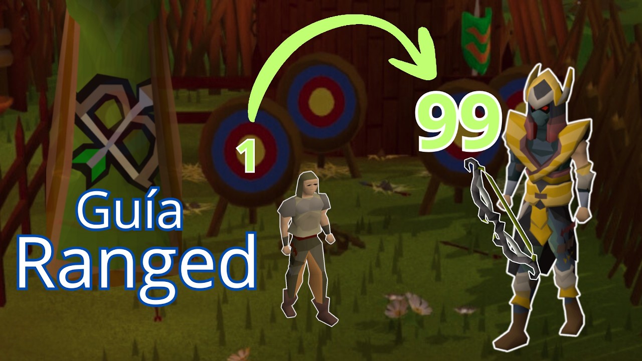 RANGED en OSRS: Guía Completa 1–99 + Gear Progresión (Main & Ironman)