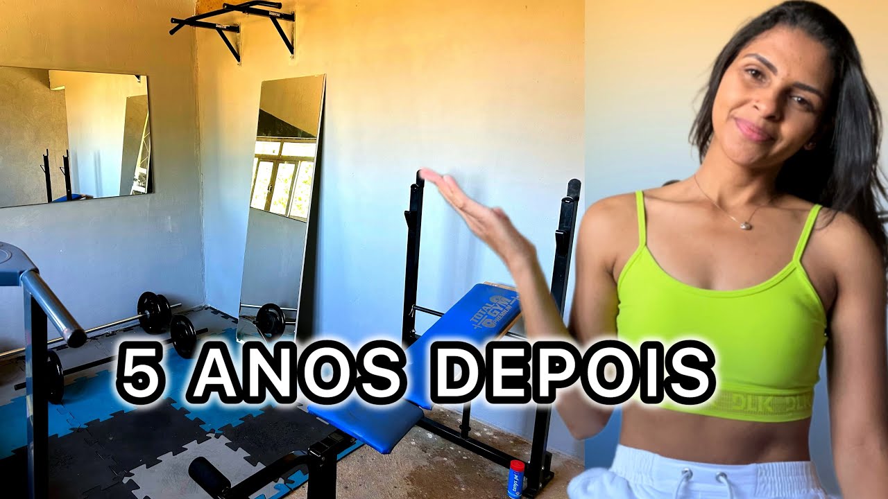 TOUR PELA MINHA ACADEMIA EM CASA ATUALIZADO #academiaemcasa #treinoemcasa #tourpelaacademia