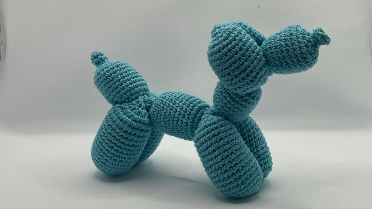Crochet balloon dog