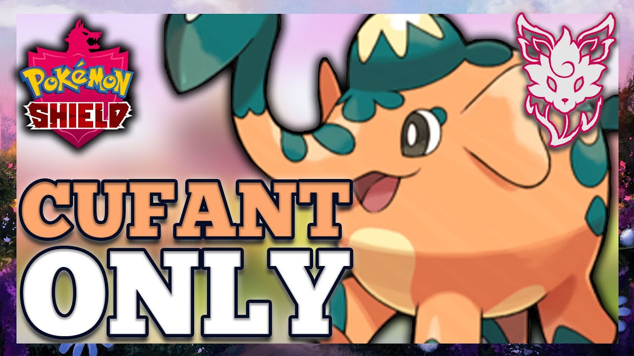 Can I Beat Pokemon Shield With Only Cufant?? (NO ITEMS IN BATTLE)