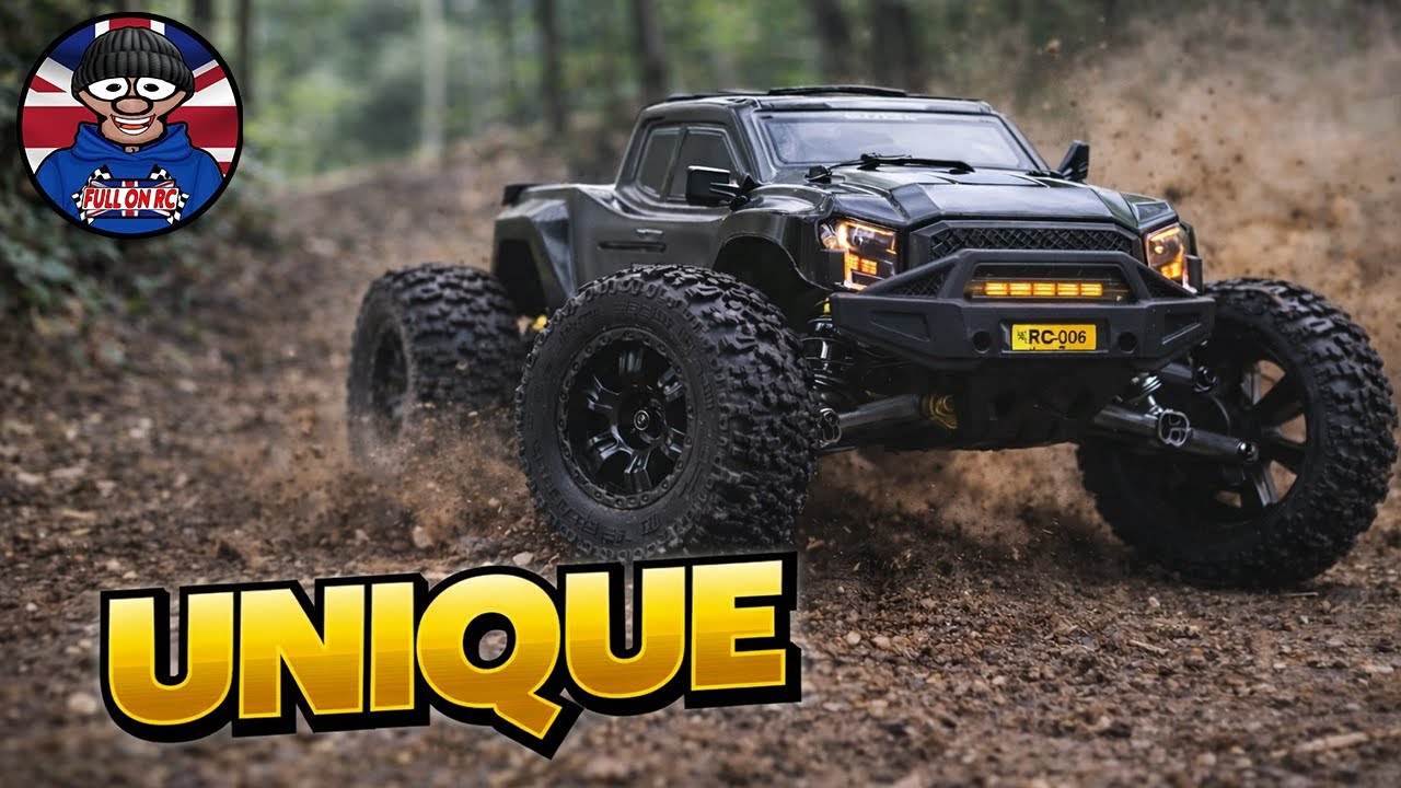 This RC Car feels totally Unique. First run of the Rlaarlo Omni Terminator V2.