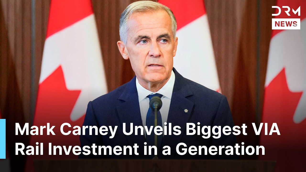 FULL PRESSER: PM Carney Announces C$4.7 Billion to Build 313 VIA Rail Cars in Canada | AC1N
