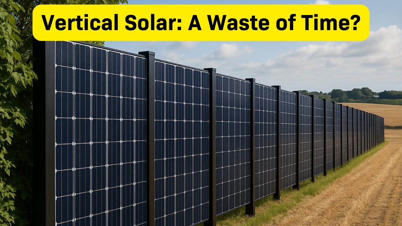 Are Vertical Solar Panels Worth it? &ndash; Solar Fences Efficiency Data Reviewed