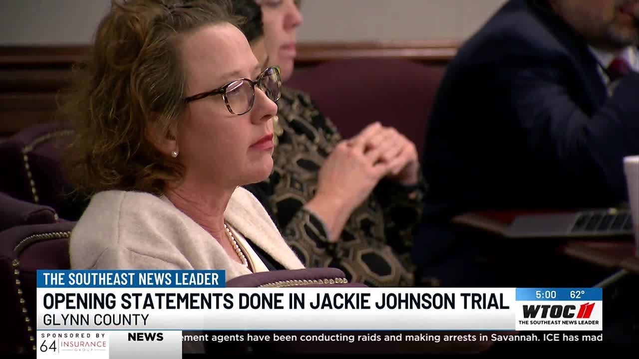 Open statements done in Jackie Johnson trial