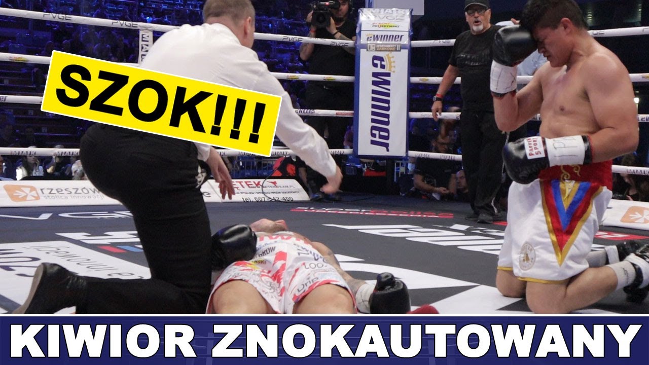 KIWIOR ZNOKAUTOWANY, PIĘKNE ZACHOWANIE RYWALA