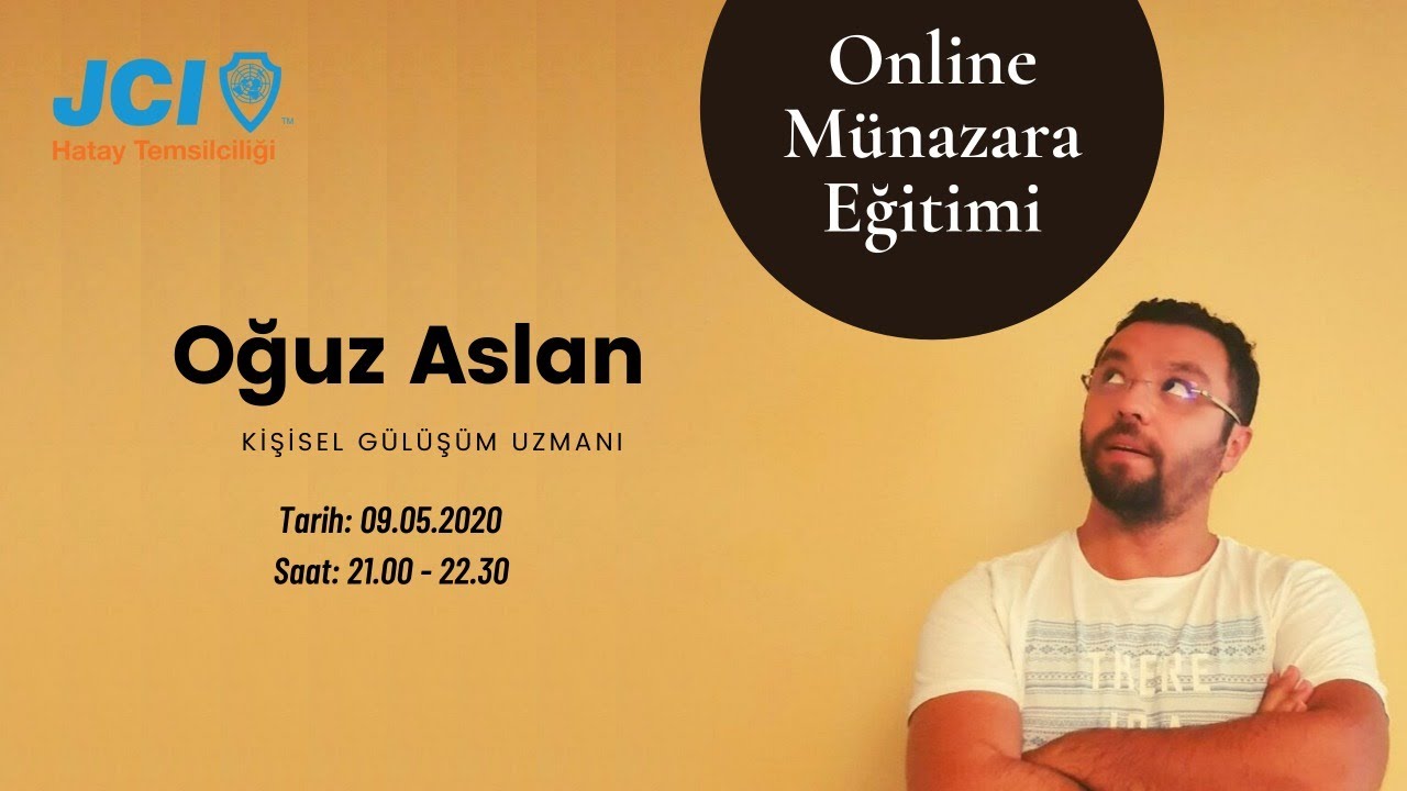 Oğuz Aslan ile Online M&uuml;nazara Eğitimi