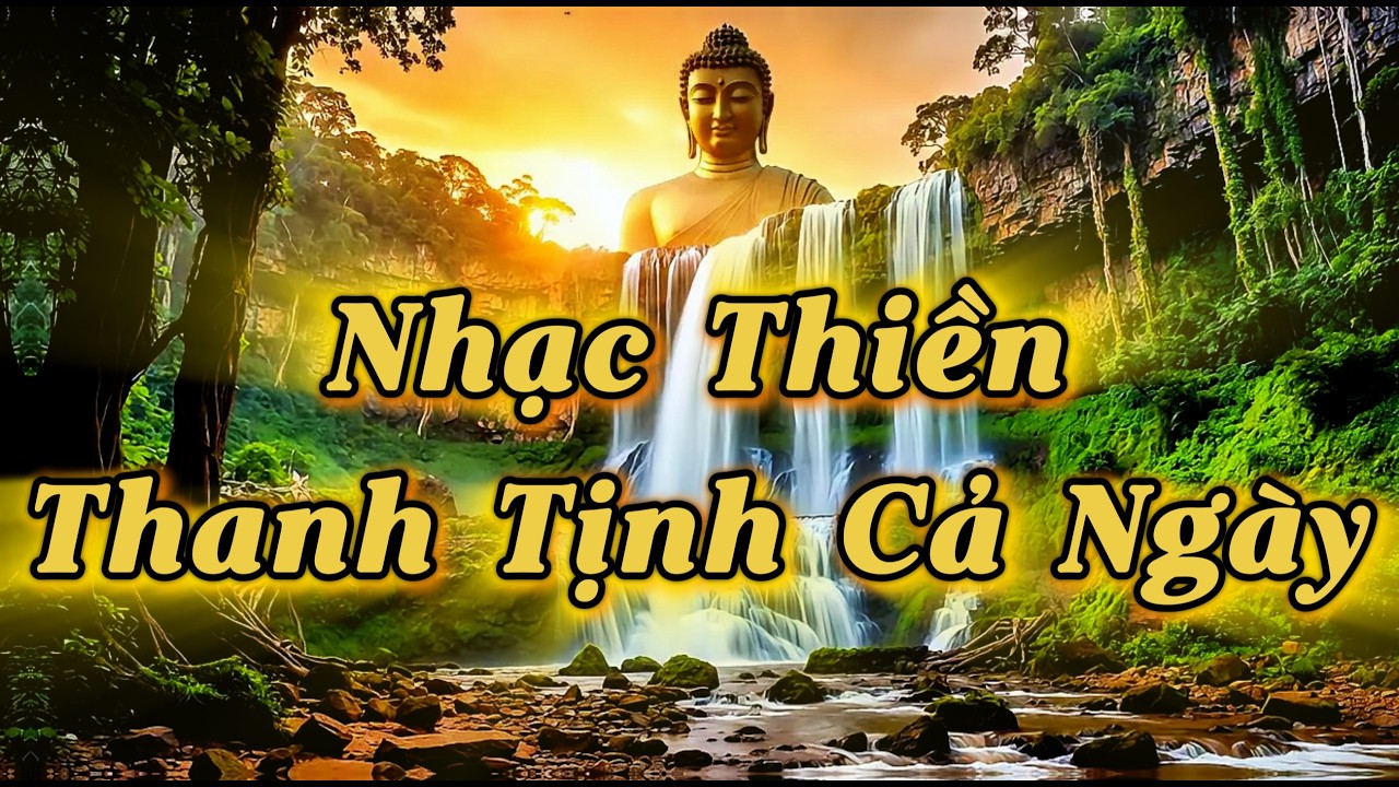 🪷  Nhạc Thiền Thanh Tịnh Cả Ngày – Đàn Tranh Và Sáo Trúc Mang Lại Cảm Giác Bình Yên Cho Tâm Trí .