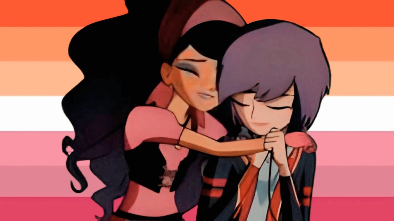 The lesbianism in Mysticons is endless (Moonboon moments)