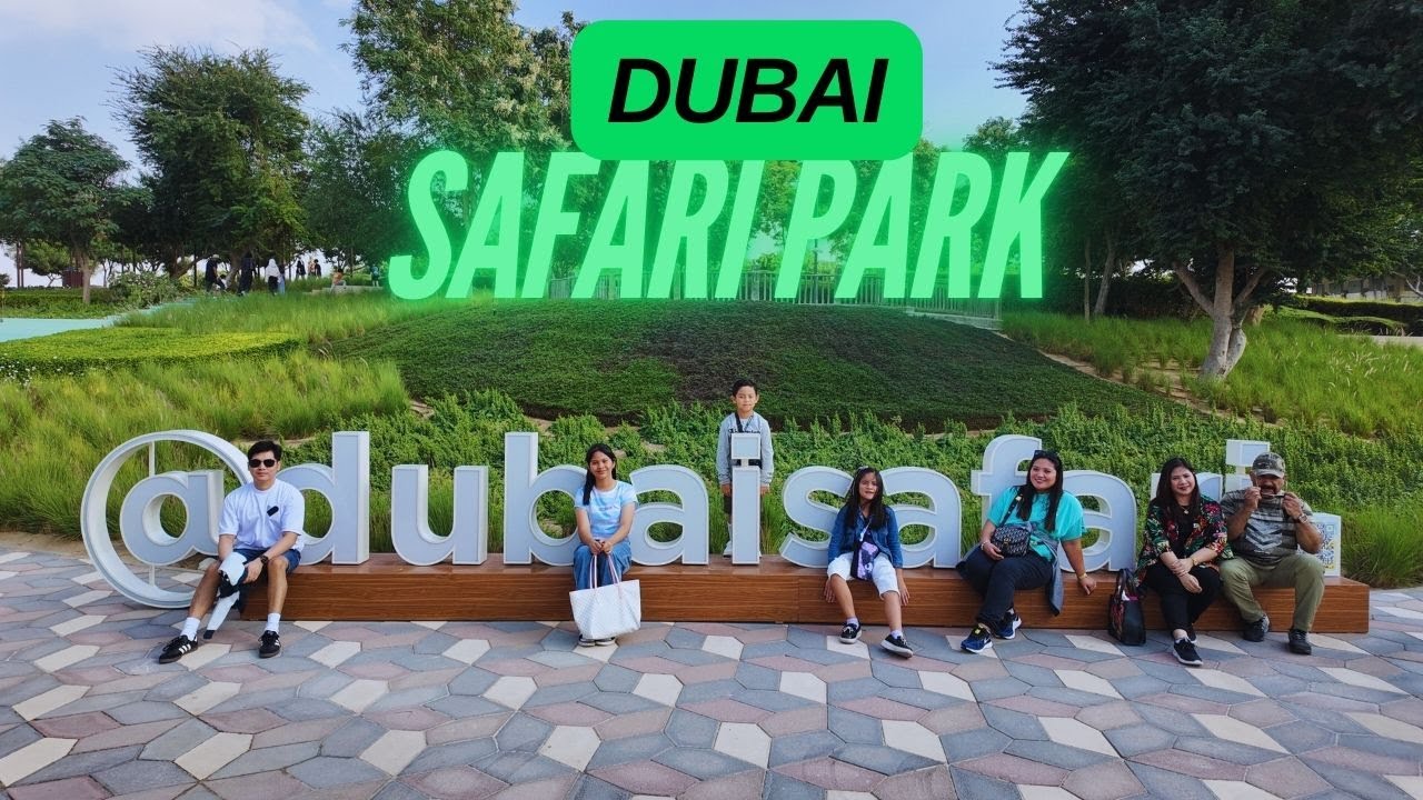 SPENDING CHRISTMAS IN DUBAI SAFARI PARK | MASAYANG PASKO