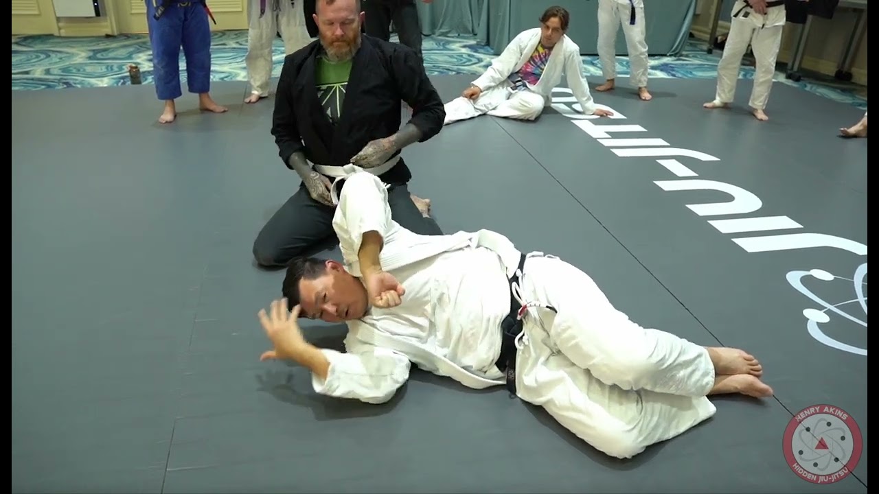Back Door Side Control/Cross Side Escape (Elbow Detail)