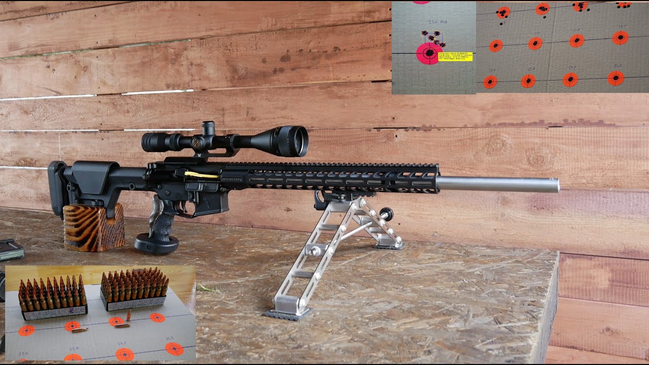Stag Varminter .223 - Sierra 77 Vs Hornady ELD 73- Ammo test