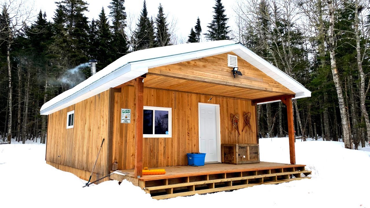 20 x 30 Off Grid Cabin Tour