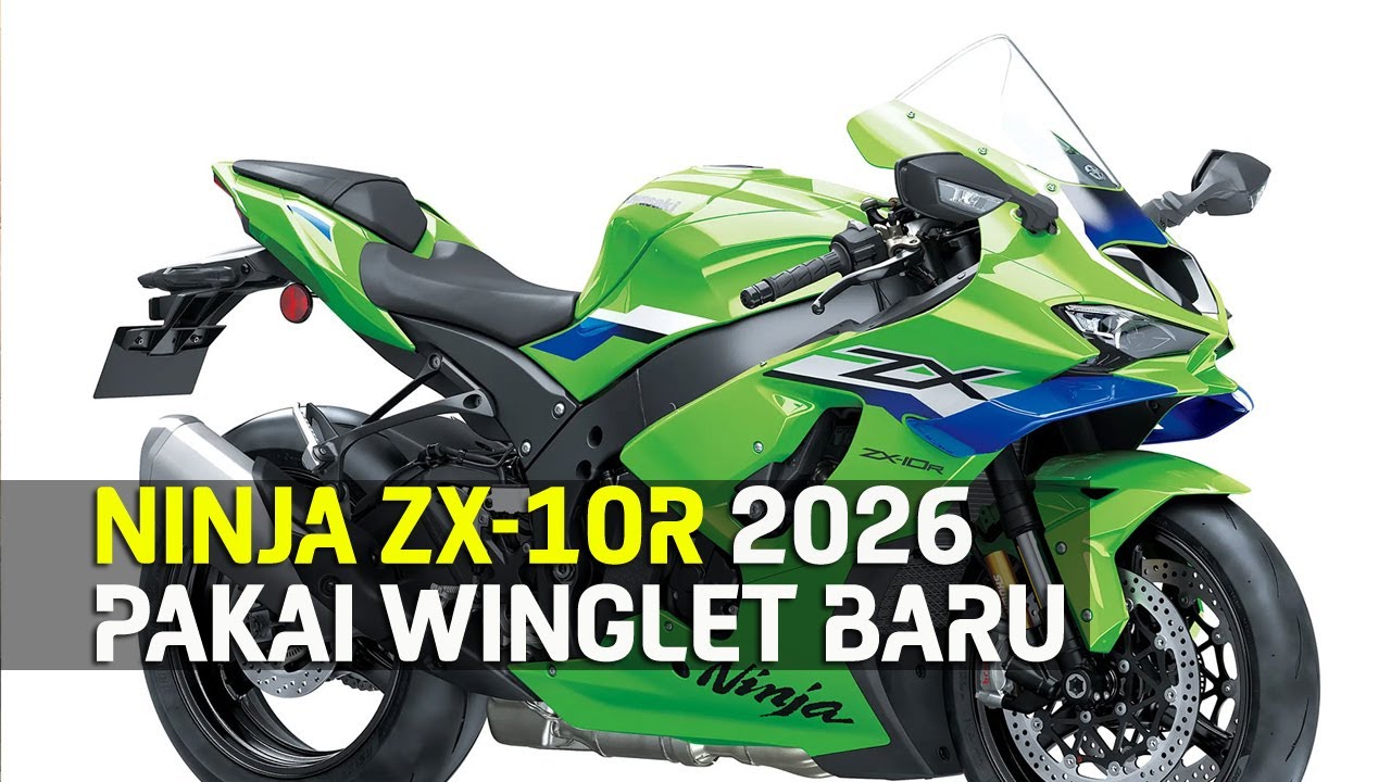НОВОСТЬ: KAWASAKI NINJA ZX-10R 2026 ГОДА БУДЕТ ОСНАЩЕНА НОВЫМИ КРЫЛЫШКАМИ!! | #tmcblog