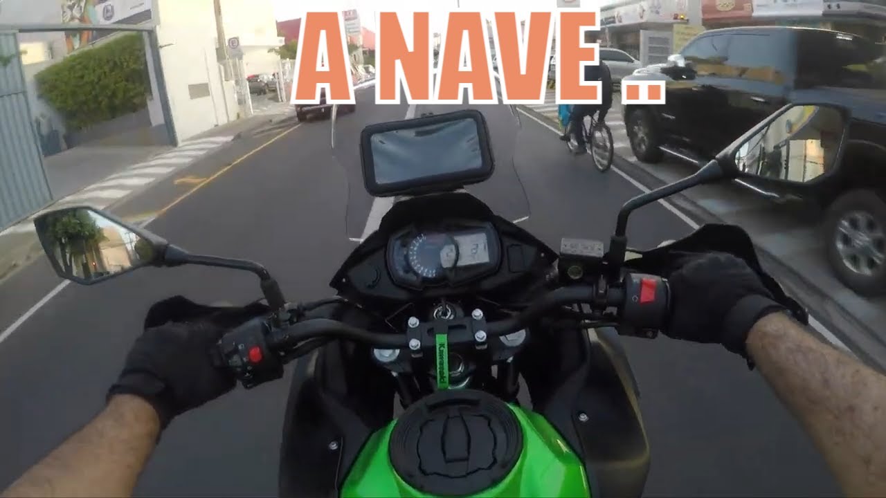 Noventa dias com a Versys-x 300 e ela cada vez melhor agora chegou a hora de batizar a Nave